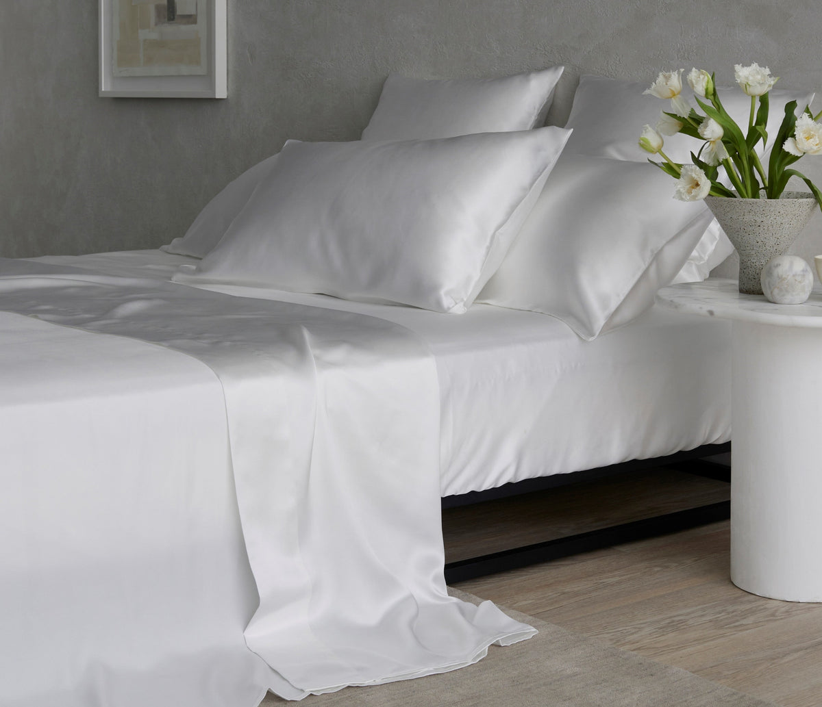 Silk cotton best sale sheets