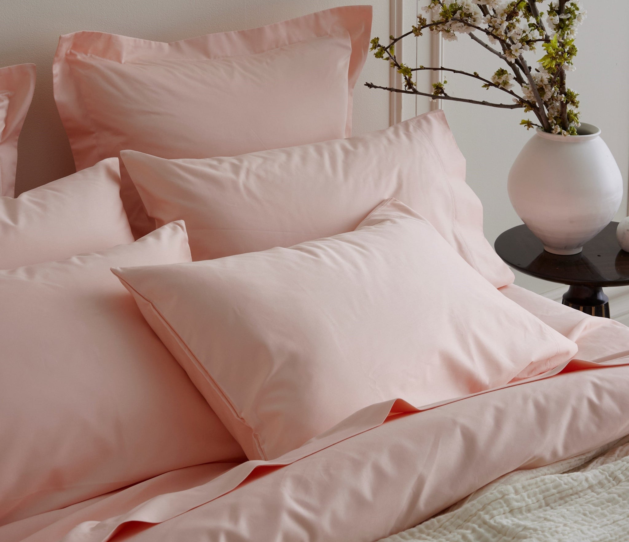 Pink orders standard pillow cases