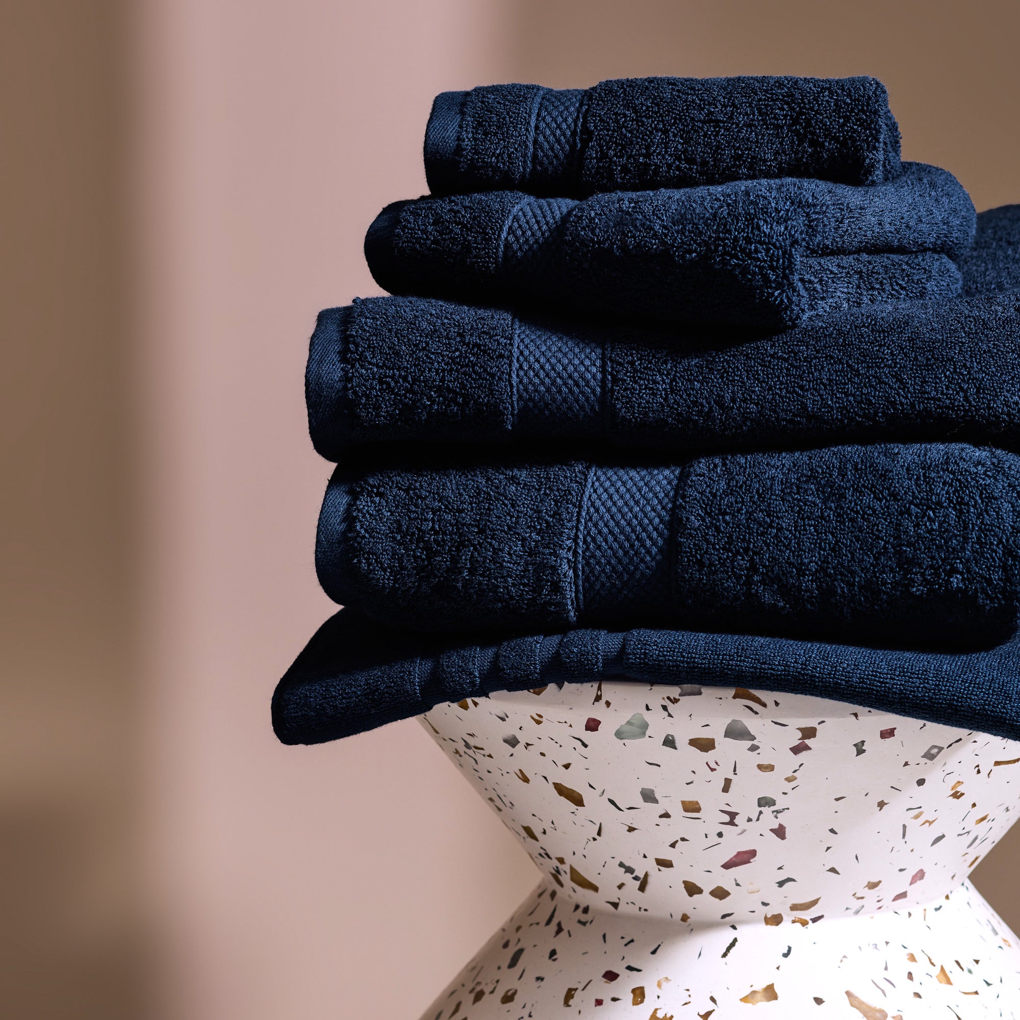 EgyptianCotton700GSMLuxuryTowelCollection|NavyBlue